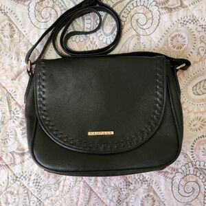 Rampage Elegant Black Crossbody Bag